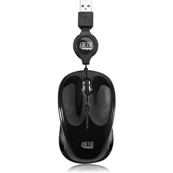 Adesso iMouse S8B - USB Illuminated Retractable Mini Mouse iMouse S8B - main