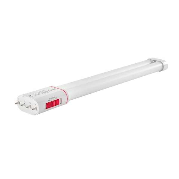 Keystone 10W LED PLL tube | 10in length | 2G11 base | 120-277V input | Color Select 3000/3500/4000/5000/6500K KT-LED10PLL-12GC-8CSJ-D - main