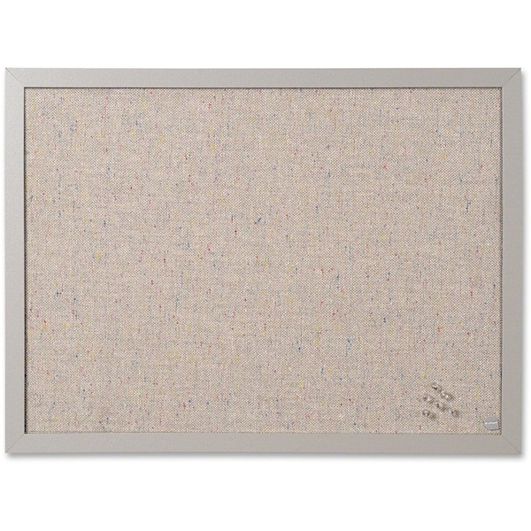 Mastervision Fabric Bulletin Board, 18x24", Gray Frame FB0470608 - main