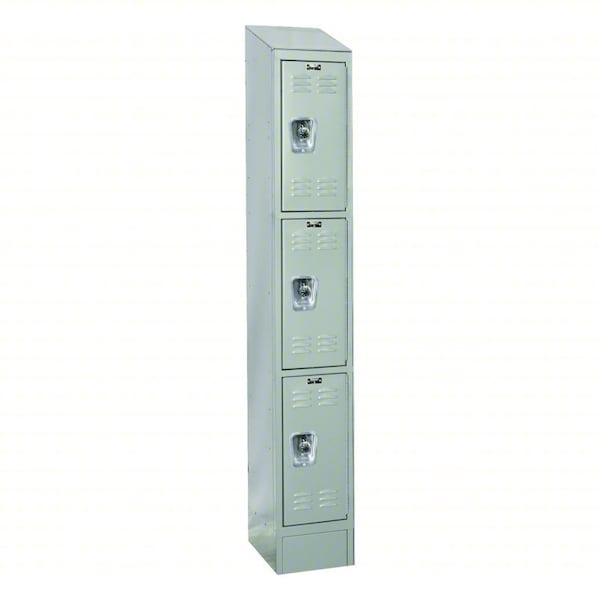 Hallowell Locker, 12 in W, 18 in D, 78 in H URB1288-3ASB-PL - main