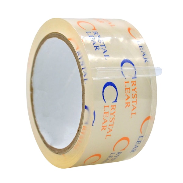 Wod Tape CST22CC Crystal Clear Carton Sealing Packaging Tape 2.2 Mil UV Resistant: 2 in. x 55 yds, 36PK WOD CST22CC-02000-36-55-CLE - main