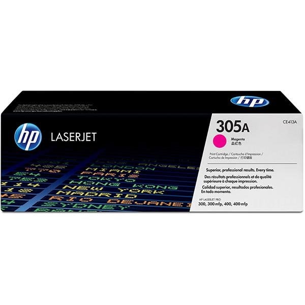 Hp 305A Magenta Original LaserJet Toner Cartridge for US Government, 2,600 Yield CE413AG - main