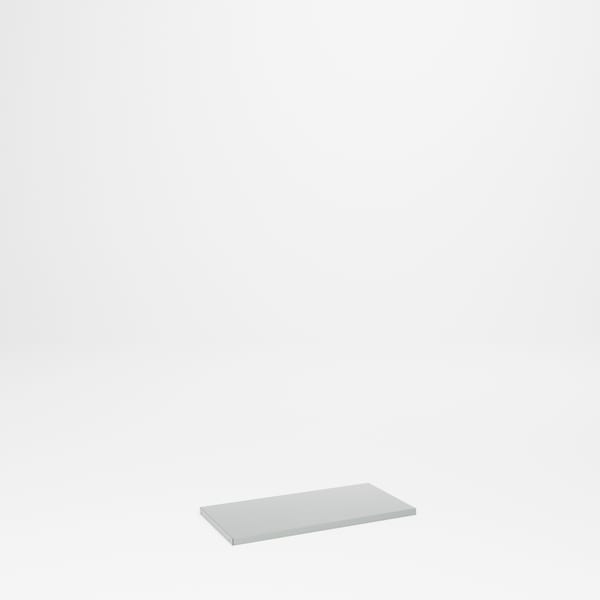 Pucel Bi-Fold Door Cabinet, 36 in W x 18 in D, Additional Shelf Light Blue BD-3618-SHELF - main