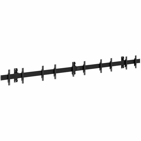 Chief Fusion Large 5x1 Modular Menu Board Wall Mount - For Flat Panel TVs - Black LWM5X1UM - main