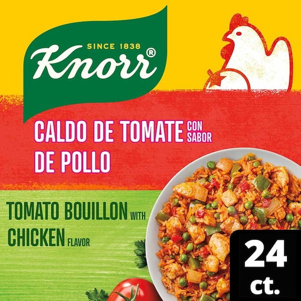 Knorr Tomato with Chicken Flavor Bouillon Cubes, 9.3 Ounce, 36PK 67821465 - main