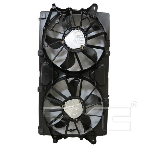 Tyc Dual Radiator And Condenser Fan Assembly 624580 - main