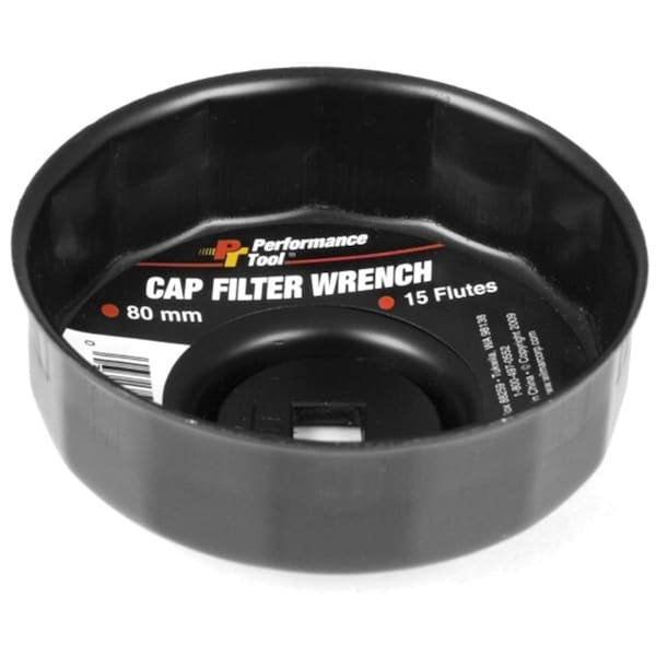 Perform Tool W54111 Filter Cap Wrench 80 mm., 15 Fl PTL-W54111 - main