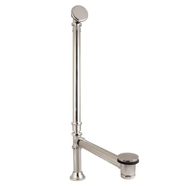 Kingston Brass Double Swivel Toe Touch Waste and Overflow, Polished Nickel CC2716 - main