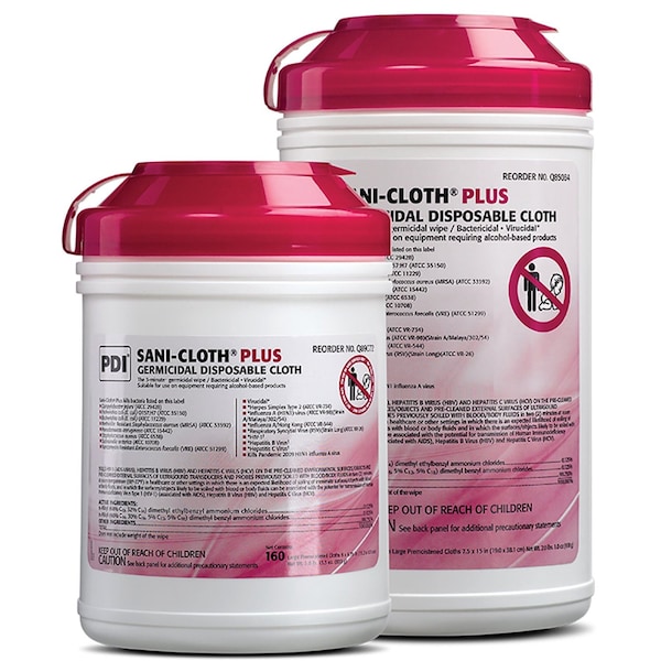 Dynarex Sani-Cloth Plus, Large, 390PK P-Q85084 - main