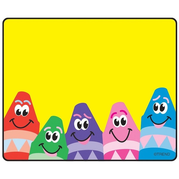 Trend Enterprises Colorful Crayons Terrific Labels, PK216 T68013 - main