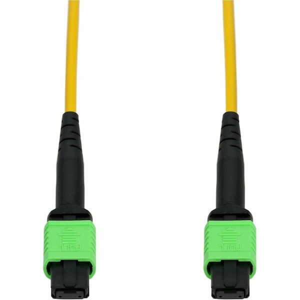 Add-On 2M MPO/APC TO MPO/APC YELLOW OS2 OFNR (RISER-RATED) 12-STRAND SMF FIBER PATCH CA ADD-MPOMPO-2M9SMFS - main