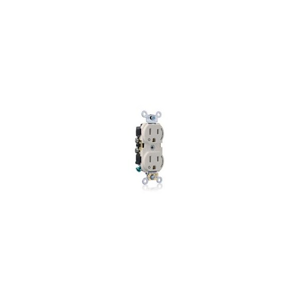 Leviton Dup 15A 125V 2MCtrl Self-Gr LtAl CR015-2PT - main