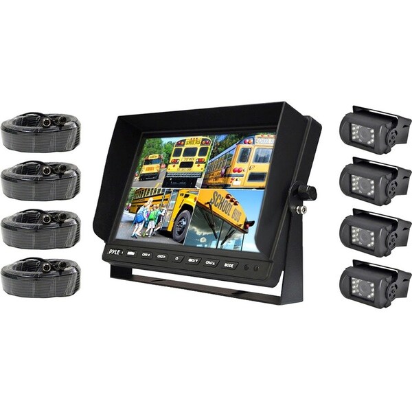 Pyle 10" Quad W. 4 Camera Set PLCMTR104 - main