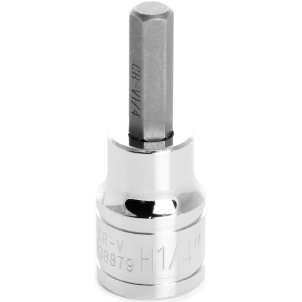 Performance Tool 3/8 In Dr. Hex Bit Socket 1/4 In, W38879 W38879 - main