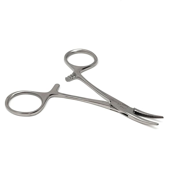 A2Z Scilab Hemostat Curved Serrated Jaws, 4 Inch, Premium A2Z-ZR1095 - main