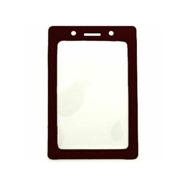 Brady BADGE HOLDER, DATA/CREDIT CARD, BLACK FRAME VINYL BADGE HOLDER, SLOT 1820-3001 - main