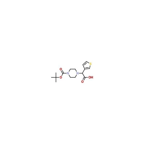 Ak Scientific 2-(4-Boc-piperazinyl)-2-(thiophen-3-yl)acetic acid (250mg), CAS 885274-75-9 C026-250mg - main