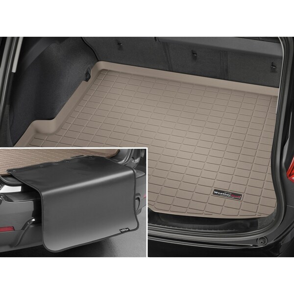 Weathertech Tan Cargo Liner With Bumper Protector, 2024 - 2025 Mercedes-Benz E-Class All-Terrain 411800SK - main