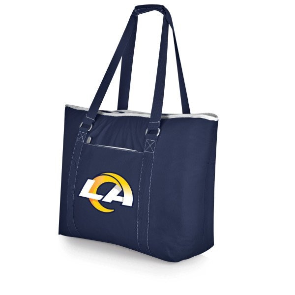 Picnic Time Family Of Brands Los Angeles Rams - Tahoe XL Cooler Tote Bag, (Navy Blue) 598-00-138-334-2 - main