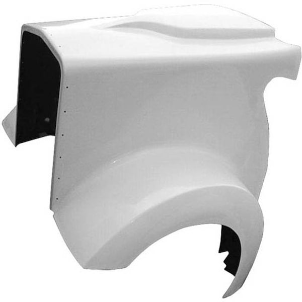Ilc Replacement For Kenworth W900L Aerocab Year 2016 Fiberglass Raptor Hood Wshaved Headlights WZ-EEQ9-E - main