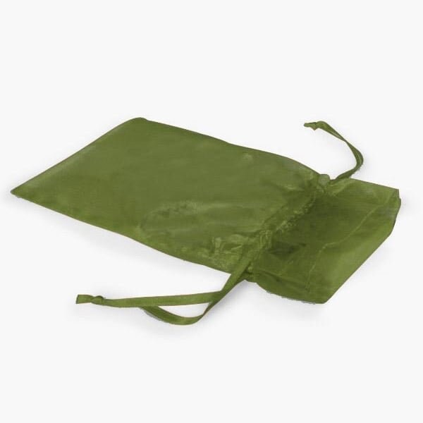 Nashville Wraps Moss Green Organza Favor Bags, 3x4, 10PK B01017 - main
