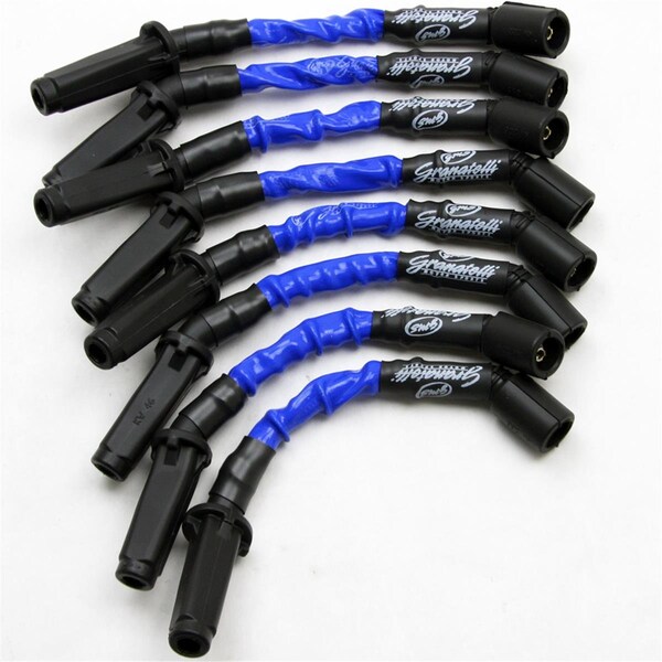 Granatelli Motor Sports Cars Coil-Near-Plug Connection Kit, High Temperature - Blue GR134267 - main