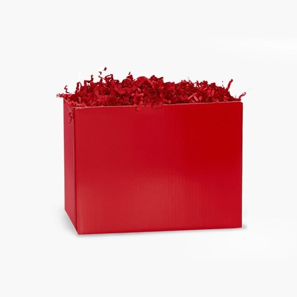 Nashville Wraps Red Basket Box, Medium 8.25x4.75x6.25, 6PK REM - main