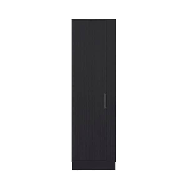 Homeroots 21in Black Wood Accent Chest 724360 - main