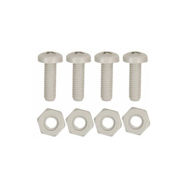 Custom Accessories Fastener License Nyl 4Pk 93332 - main