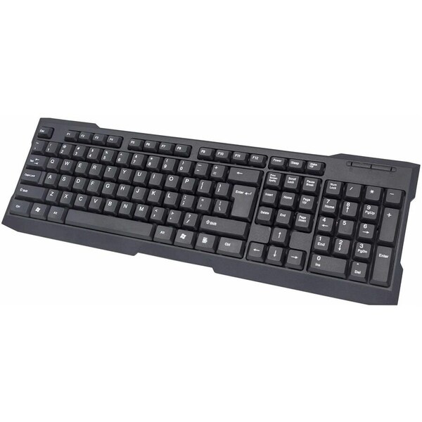 Manhattan ENHANCED KEYBOARD USB, BLACK 175708 - main