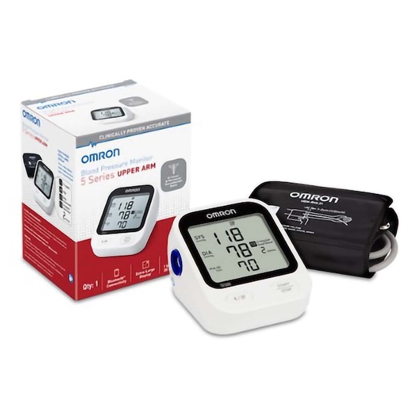 5 Series Home Automatic Digital Blood Pressure Monitor Adult Cuff 9 to 17", Desk Model, 10PK 1259673_CS - main
