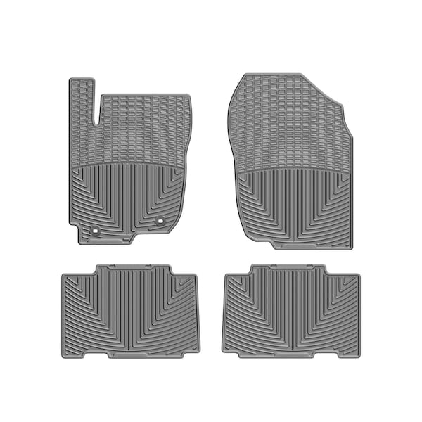 Weathertech Grey, Front and Rear All Weather Floor Mats WTCG305306 - main