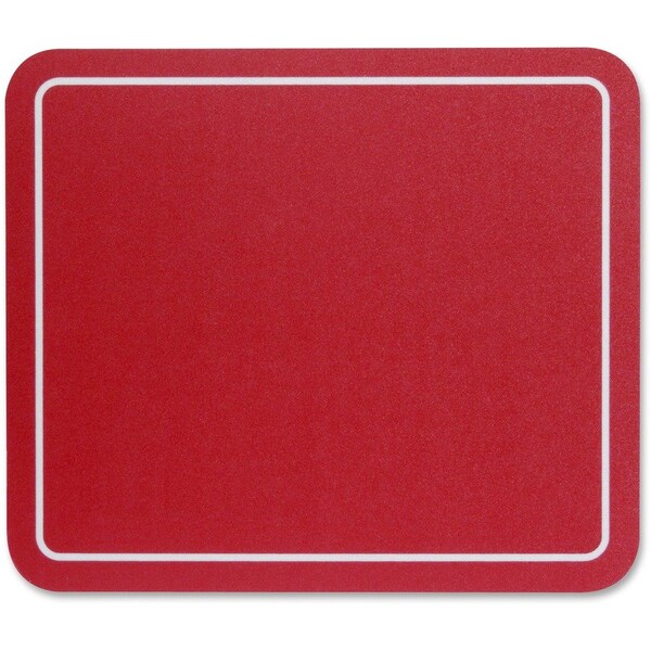 Kelly Computer Supplies SRV OPTICAL MOUSE PAD, NONSKID BASE, 9 X 7-3/4, RED 81108 - main