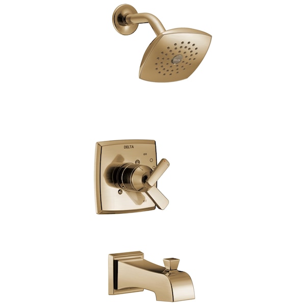 Delta Ashlyn Monitor 17 Series Tub And Shower Trim In Champagne Bronze T17464-CZ - main