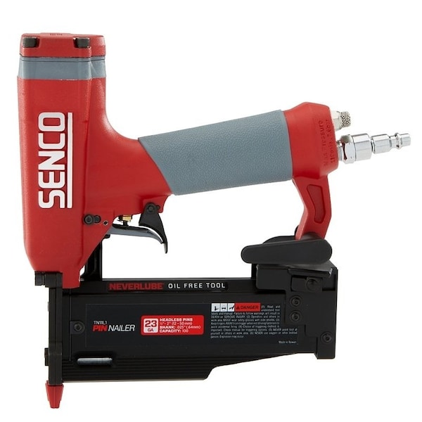 Senco Headless Pinner, 1/4 in Air Inlet, 126 Magazine, 1/2 to 2 in Fastener, Nail Fastener TN11L1/8L0001N - main