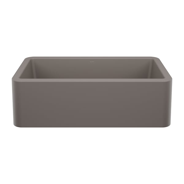 Blanco Ikon 33" Apron Single Bowl, Volcano Grey 443114 - main