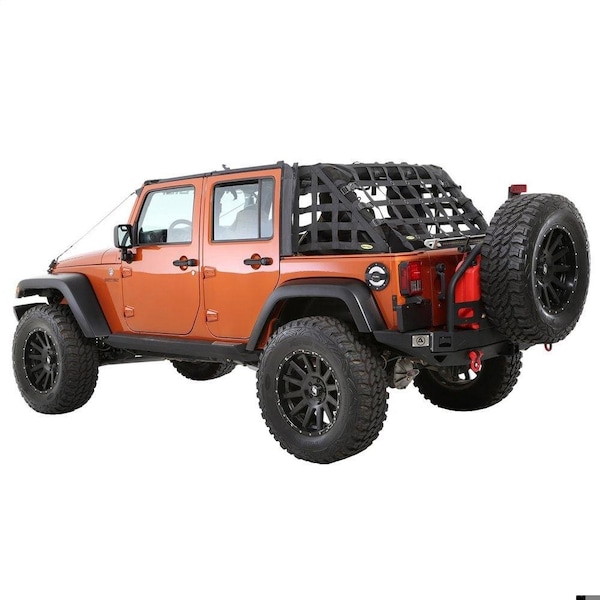 Smittybilt 0718 WRANGLER JK 4DR CRES2 CARGO RESTRAINT SYSTEM; 2IN NYLON WEBBING; BLACK 581135 - main