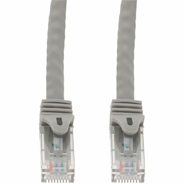 Add-On 1FT GRAY CAT 6 PVC ETHERNET CABLE SNAGLESS EASY BOOT RJ-45 M/M ADD-1FCAT6SN-GY - main