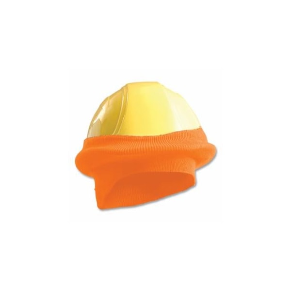 Occunomix MIRAWARM, Full Brim Hard Hat Tube Liner, Head, Polyester Knit, Hi-Viz Orange 561-RK800-HVO - main