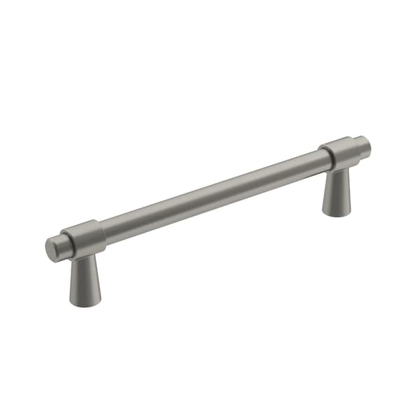 Amerock Destine 5-1/16 in 128 mm Center-to-Center Satin Nickel Cabinet Pull BP36859G10 - main