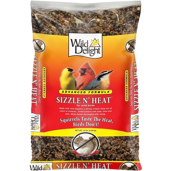 Sizzle N Heat Wild Delight Bird Food, 14 lb Bag 372140 - main