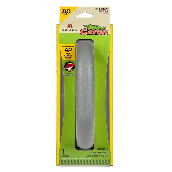 Gator Finishing Zip Extra Large Multi-Surface Hand Sander 7231 - main