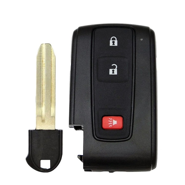 Aks Keys 2004 - 2009 Toyota Prius Smart Key 3B FCC# MOZB31EG Silver Logo RC-TOYOTA-31C - main