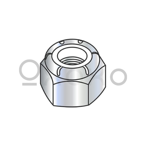 Oxoxo M5-0.80 Din 985 Metric Class 8 Nylon Insert Hex Locknut Zinc, 2000PK 278245 - main