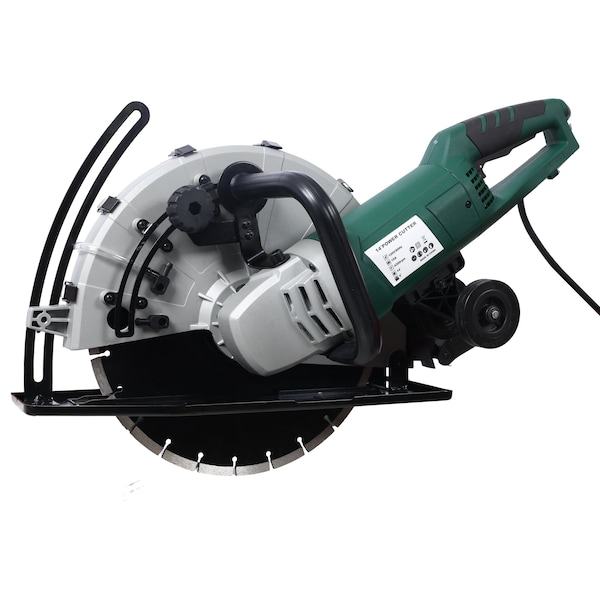 Edendirect 14 Wet/Dry Electric Circular Concrete Saw, with Water Line, Dust Extraction, and Diamond Blad ED-W465P208415 - main