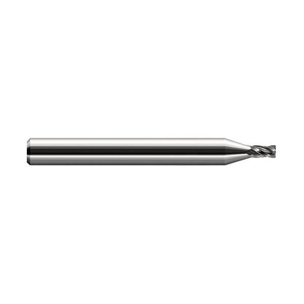 Harvey Tool 0.1875in (3/16) Cutter DIA x 0.3120in (5/16) Length of Cut Carbide Square End Mill, 4 Flutes 698112 - main