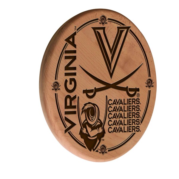 Holland Bar Stool Co University of Virginia 13" Laser Engraved Solid Wood Sign WSgnLNatVrgnia - main