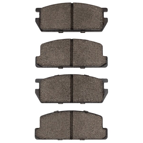 Dynamic Friction Co DFC 5000 Advanced Brake Pads - Semi Metallic 1551-0235-00 - main