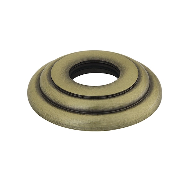 Kingston Brass Round Shower Arm Flange, Antique Brass K157F3 - main