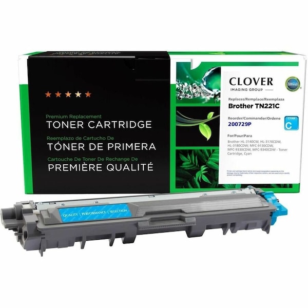 Clover Imaging Group Imaging Remanufactured Cyan Toner Cartridge 200729P - main